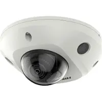 Hikvision 4mpx Ip Mini-dome Camera Zilver