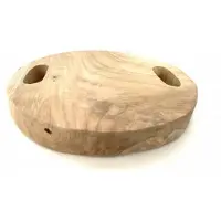 VAR Dienblad - serveerschaal - kaasplank H4 Ø35 - Teak Telenan