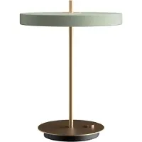 UMAGE Design Tafellamp Asteria Table, dimbaar, groen, Woon-/ Eetkamer, Aluminium, Design, tafellamp