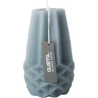 Gusta Figuurkaars vaas 115cm grijs- - Dry FLWRS