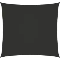 vidaXL Zonnescherm vierkant 6x6 m oxford stof antracietkleurig