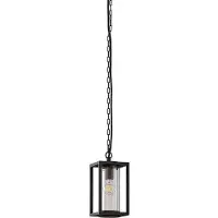 LUCANDE Buitenverlichting , Ferda, dimbare, Zwart, Terras, Aluminium, Modern