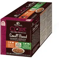 Wellness Core 4x Hondenvoer Small Savoury Medleys Farmer Selection 6-pack 6 X 85 Gr