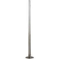 LINDBY Vloerlampe , Hadis, dimbare, Metallic, Woonkamer, Kunststof, Modern