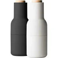 Menu Bottle Grinder molen 2-pack Ash-carbon (dop beuken)