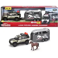 Majorette Véhicule GS Land Rover avec Remorque 25 cm