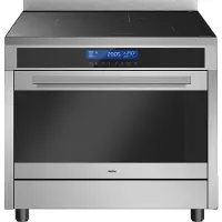 Amica ACIS2115S - Inductie fornuis 90cm - Heteluchtoven 108 L - Katalyse - 1-2-3 fase - Boosters