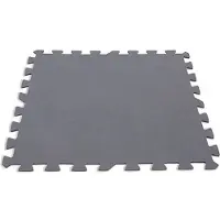 Intex Bodemmatten voor zwembad, 8 stuks, 50x50x0,5 cm, 1,9 m²