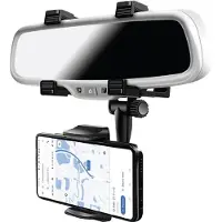 ABC-led Auto telefoonhouder - Voor achteruitkijkspiegel - Universeel