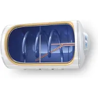 Tesy Elektrische Bi-Light boiler met warmtewisselaar voor alternatieve energie bron 80 liter | horizontaal