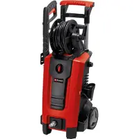 Einhell Elektrische Hogedrukreiniger TC-HP 170 - 2300 W - Max. 170 bar - 420 l/u - Incl. 10m hogedrukslang, pistool, lans, diverse sproeiers, borstel, schuimsproeier en terrasreiniger met reservoir