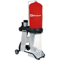 Einhell Elektrische Afzuiginstallatie TE-VE 550/2 A - 550 W - Stopcontact voor maximaal 2500 W - Opvangzak: 65 L - Lengte zuigslang: 250 cm - 1600 Pa