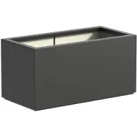 HetTuinstel.nl Polyester plantenbak 100x50x50cm - Met bodem