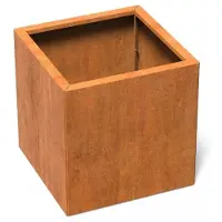 HetTuinstel.nl Cortenstaal plantenbak ‘Connect’ 70x70x70cm