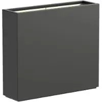 HetTuinstel.nl Polyester plantenbak 90x25x80cm - Met bodem