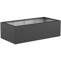 HetTuinstel.nl Polyester plantenbak 200x100x60cm - Met bodem
