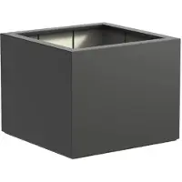 HetTuinstel.nl Polyester plantenbak 100x100x80cm - Met bodem
