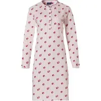 Pastunette - Animal - Nachthemd - Roze/Wit - Maat 46
