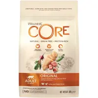 Wellness Core 6x Kattenvoer Original Kalkoen - Kip 300 gr