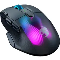 Roccat Kone XP Air, muis voor rechtshandigen, optisch, RF draadloos + Bluetooth + USB Type-A, 19000 DPI, zwart