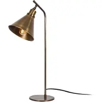 Opviq Tafellamp Sivani MR-610, brons / oud-messing, Woon-/ Eetkamer, metaal, Tafellamp