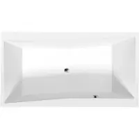 Polysan Quest ligbad 180x100x49cm wit