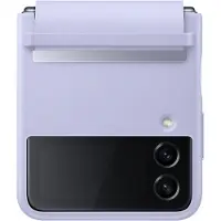 Samsung Galaxy Z Flip 4 Back Cover Leer Paars