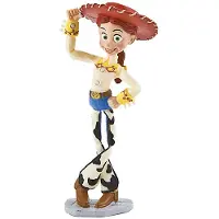 BULLYLAND 12762 – Speelfiguur Disney Pixar Toy Story Cowgirl Jessie – levensecht en detailrijk vormgegeven – ideaal als taartfiguur, verzamelobject of klein cadeautje voor kinderen vanaf 3 jaar