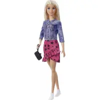 Mattel Barbie Big City Big Dreams GXT03, modepop, voor meisjes, vanaf 3 jaar, meisjes, 292,1 mm, meerkleurig