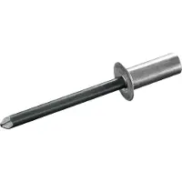 Goebel - 1000 x Gesloten blindklinknagels (Ø x L) 3,2 x 7,5 mm - Alu Aluminium AlMG 5,0 / Staal verzinkt - Verzonken kop - CUP - 2171132750 - ISO15974 - Popnagel