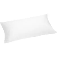 Yumeko Kussensloop Katoensatijn 40x80 Wit - Eco, Bio & Fairtrade