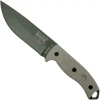 ESEE Model 5 OD blade, desert tan handle 5P-OD met kydex schede + riemclip