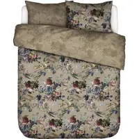 Essenza Dekbedovertrek Isabelle Darkest Brown Satijn Lyocell-260 x 200 / 220 cm | Extra Breed