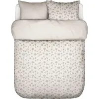 Marc O'Polo Dekbedovertrek Volda Natural White Satijn-200 x 200 / 220 cm | 2-Persoons