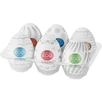 Tenga - EGG Variety Pack Easy Beat - Mini Masturbator - 6 stuks