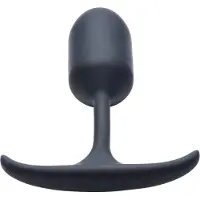 Heavy Hitters - Siliconen Buttplug met Metalen Gewicht - 4 maten M