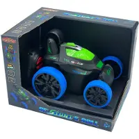 Gear2Play RC Stunt & Roll Stuntauto blauw - Bestuurbare auto