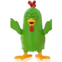 Comansi Lottie Dottie - Groene kip - speelfiguur/taarttopper - 5 cm - kunststof