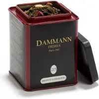 Dammann Frères - Jardin du Luxembourg - Losse Thee - Thee Melange - Meidoorn, aloë vera, roos, jasmijn, pruimenbloesem en acacia - Groene Thee - Gouden Thee - Oolong Thee - 100gr Losse Thee