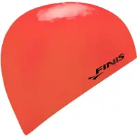 Finis Silicone Badmuts, rood 2022 Badmutsen