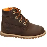 Timberland Pokey Pine nubuck veterboots bruin Effen - maat 24