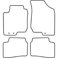 TCP Automatten | Mattenset Kia Cee'd - 2010 - 2012