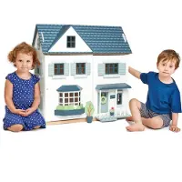 Tender Leaf Toys Houten Speelgoed - Poppenhuis - - OneSize - Poppenhuizen