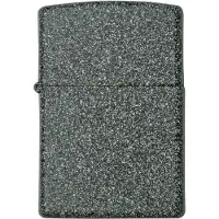 Zippo Iron Stone 60001272 zwart wit, aansteker