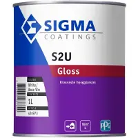 Sigma S2U Gloss | Hoogglans Lakverf Buiten 1 LTR - Kleur|1|2