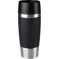 EMSA Travel Mug 0.36L RVS Zwart