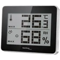 Technoline WS 9450 digitale weerstation Zwart, Zilver Batterij/Accu