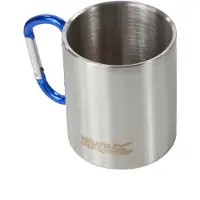 Regatta Drinkbeker Steel Mug Karabiner Silver