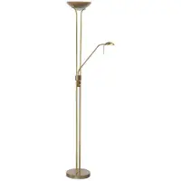 Highlight Vloerlamp New Luna H 180 cm 24 + 5 Watt brons