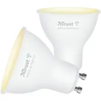 Trust GU10 DUO-PAK LED CCT WI-FI Slimme WiFi LED spot, witte sfeerverlichting, GU10 fitting, te bedienen vanaf je smartphone/tablet